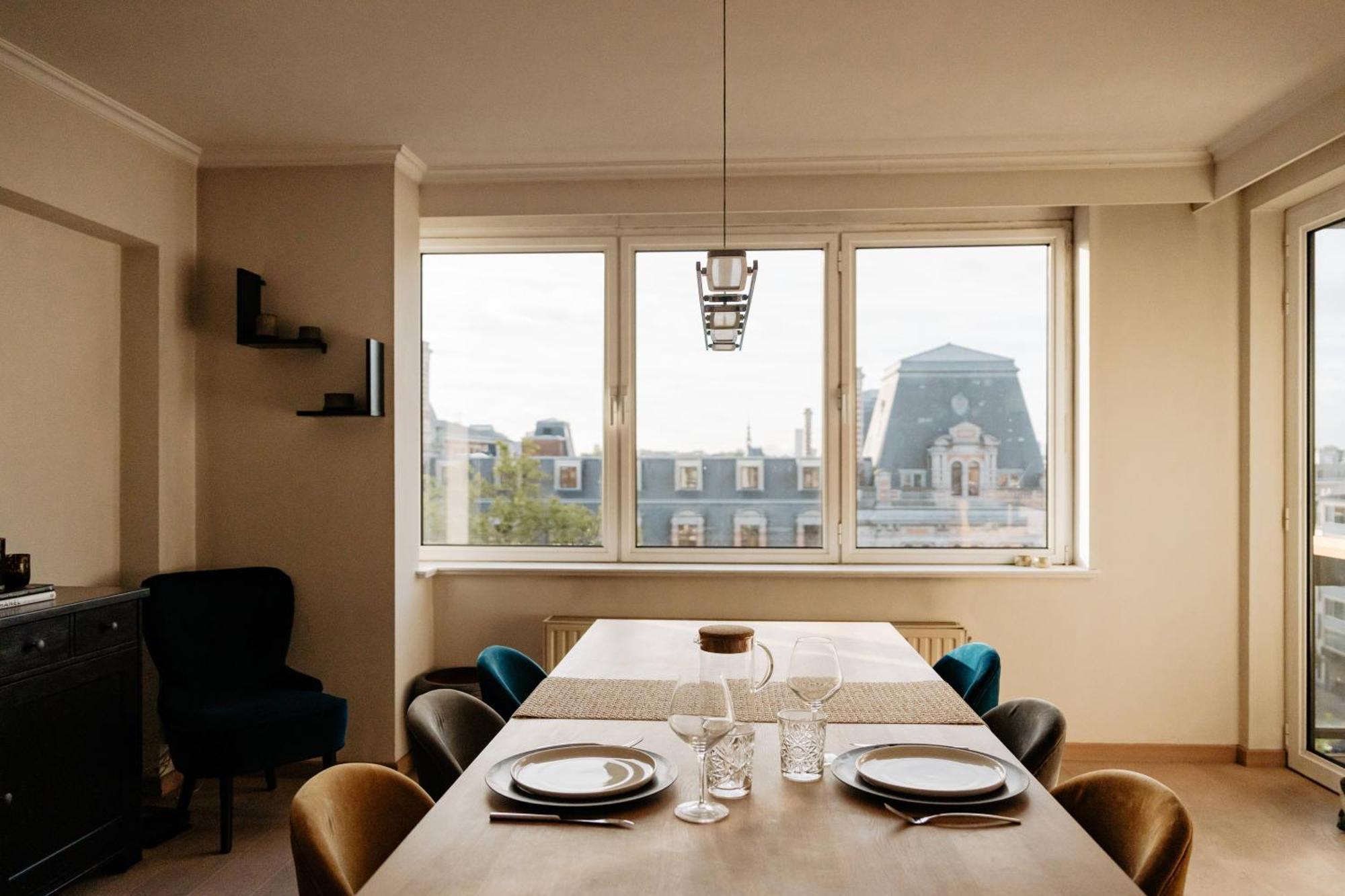 Zonnig Appartement Met Prachtig Uitzicht Op A+Locatie アントウェルペン エクステリア 写真